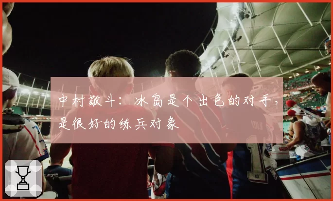 中村敬斗：冰岛是个出色的对手，是很好的练兵对象